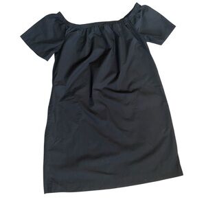 Gap Black Off The Shoulder Dress